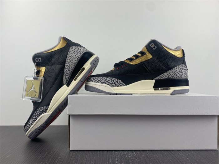 TB Air Jordan 3 WMNS Black Gold CK9246-067