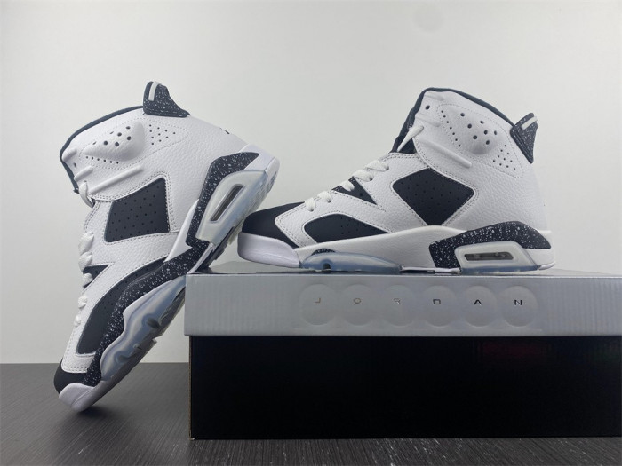 TB Jordan 6 Retro Oreo 384664-101