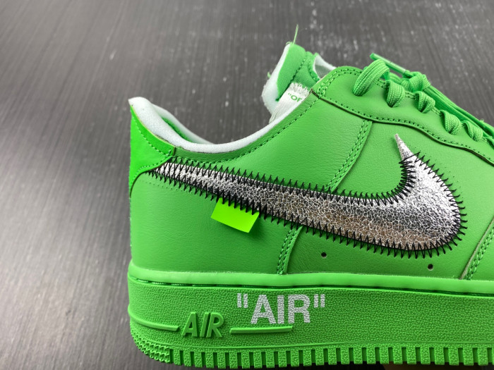 TB Nike Air Force 1 Low Off-White Light Green Spark DX1419-300