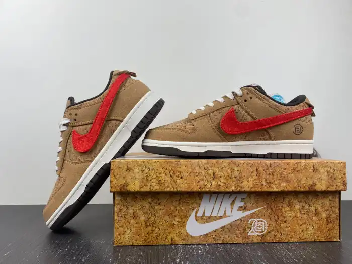 Cheap LY Nike Dunk Low SP CLOT Cork FN0317-121