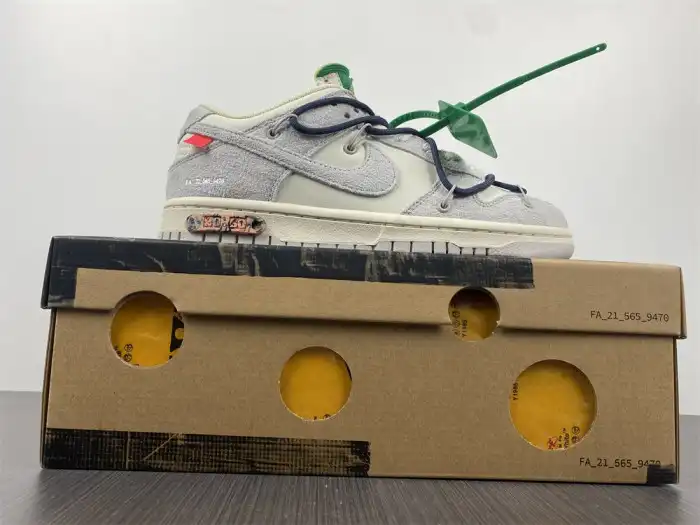 Bmlin Nike Dunk Low Off-White Lot 20 DJ0950-115