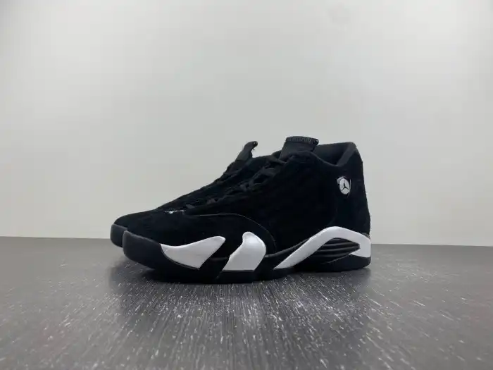 Affordable Air Jordan 14 Black White University Red 487471-016