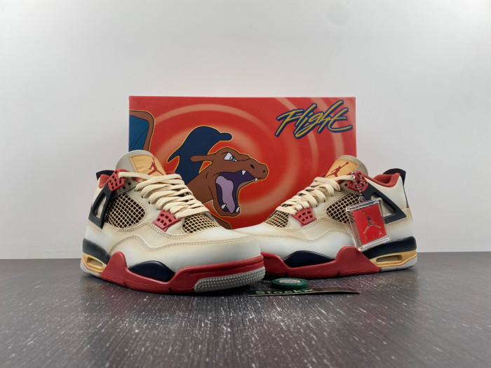 TB AIR JORDAN 4 "DRAGON YEAR" CUSTOM AQ9129-105