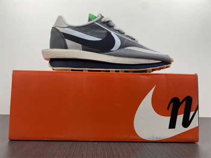 Rep LY Nike LD Waffle sacai CLOT Kiss of Death 2 Cool Grey DH3114-001