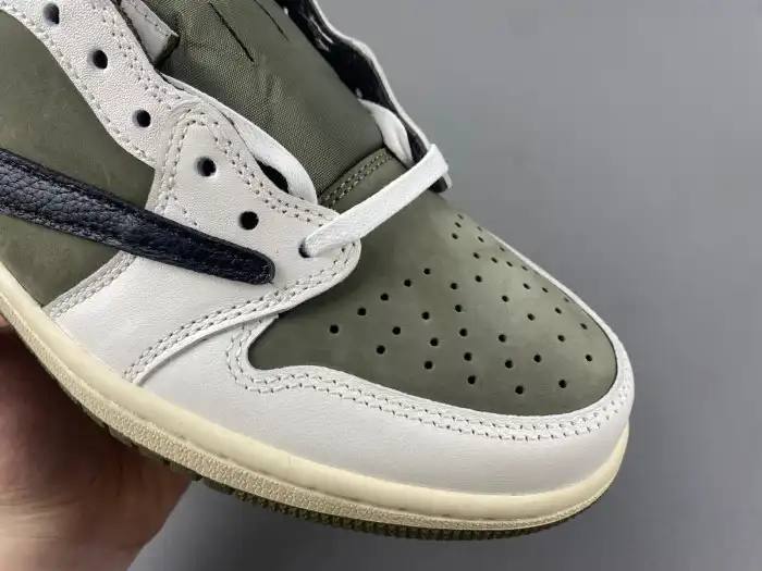 Affordable TRAVIS SCOTT X AIR JORDAN 1 LOW OG MEDIUM OLIVE DM7866-200