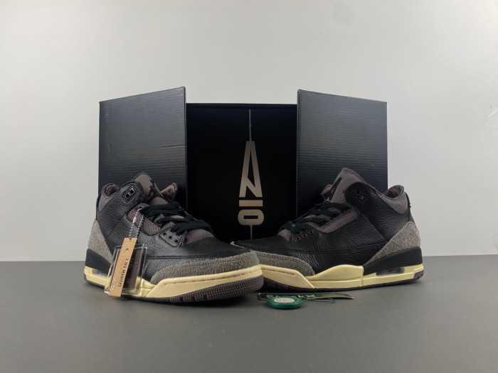 TB A Ma Maniere x Air Jordan 3 Black FZ4811-001