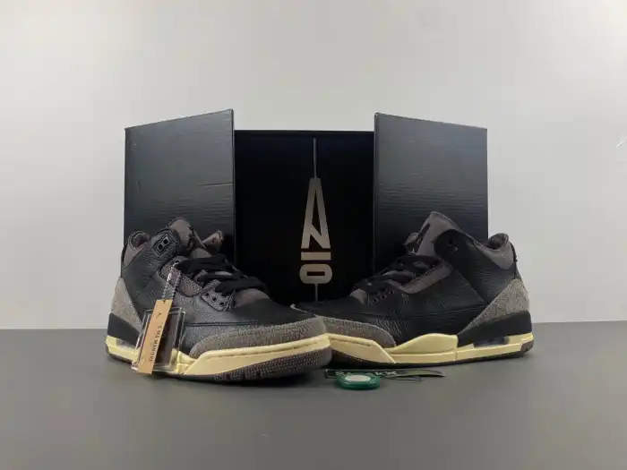 Kick Theory A Ma Maniere x Air Jordan 3 Black FZ4811-001