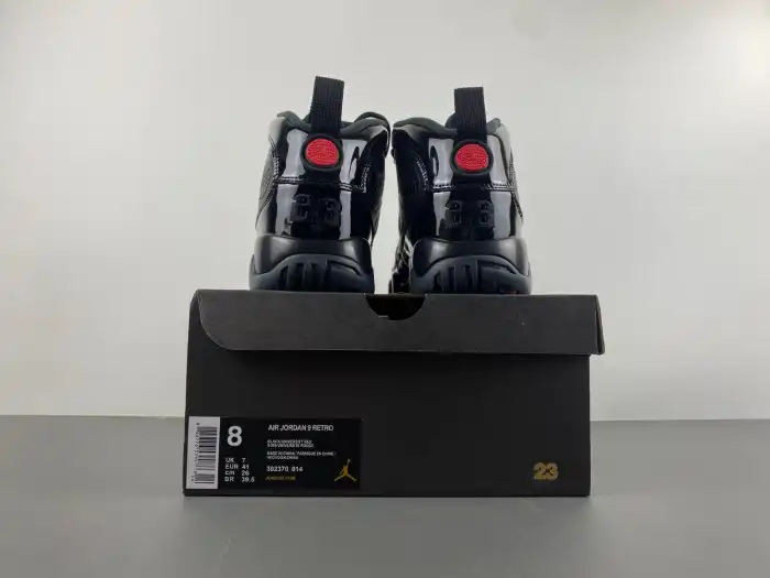 Cheap LY Air Jordan 9 Retro Bred Patent 302370-014