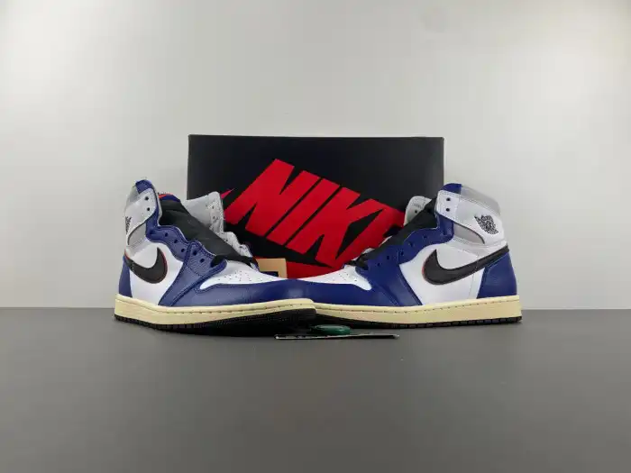 Cheap EP Air Jordan 1 High OG Rare Air Deep Royal Blue DZ5485-100