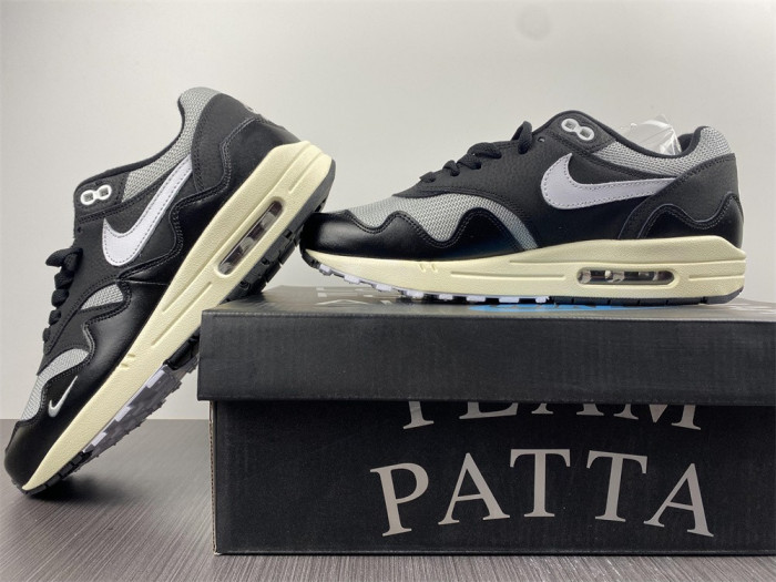 TB Nike Air Max 1 Patta Waves Black (without Bracelet) DQ0299-001