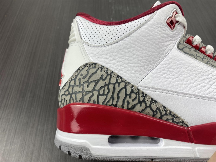 TB Jordan 3 Retro Cardinal Red CT8532-126