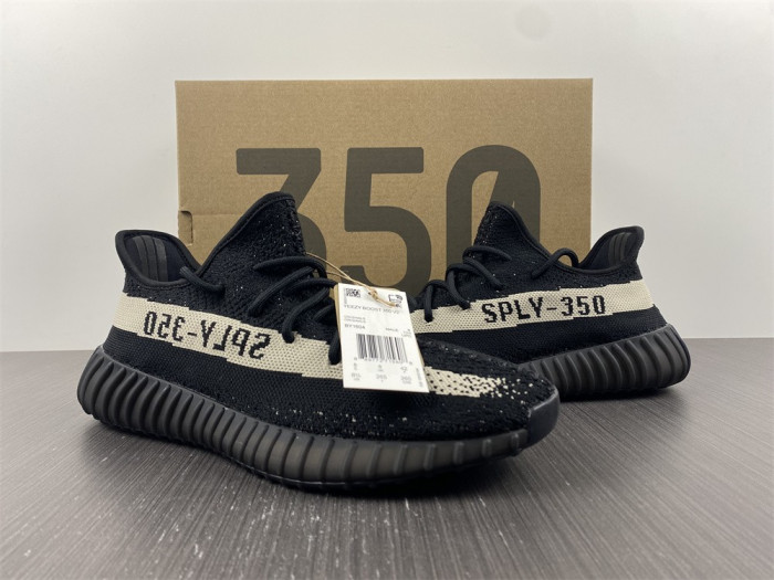 KICKWHO Adidas Yeezy Boost 350 V2 Core Black White BY1604