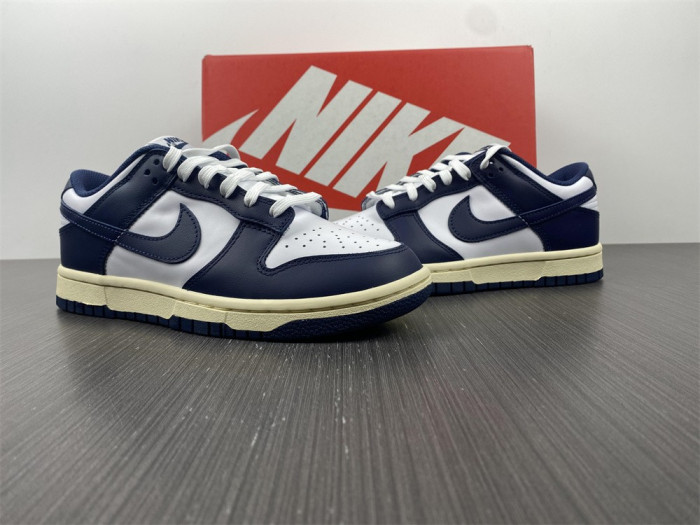 TB Nike Dunk Low Vintage Navy (W) DD1503-115