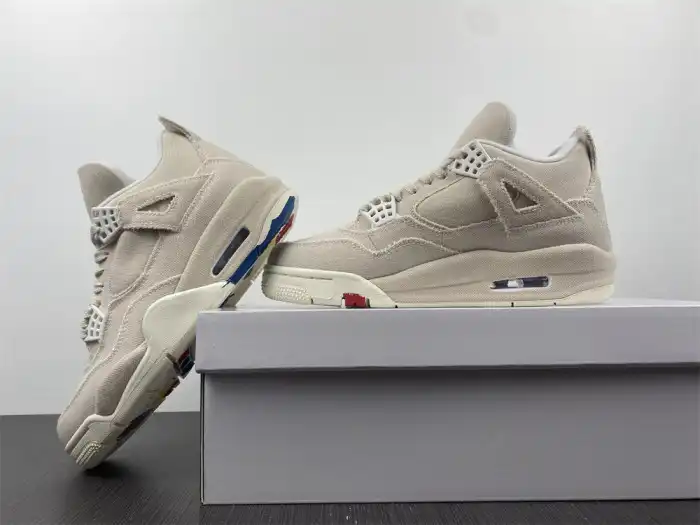 Cheap Jordan 4 Retro Blank Canvas (W) DQ4909-100