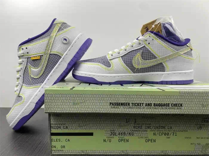 Bmlin Shoes Nike Dunk Low Union Passport Pack Court Purple DJ9649-500