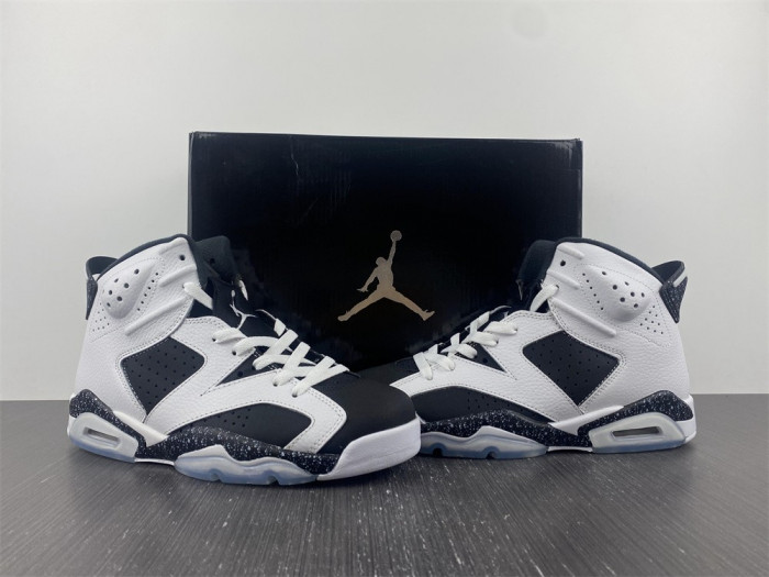 TB Jordan 6 Retro Oreo 384664-101