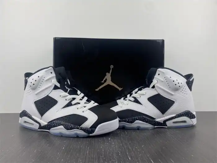 Rep TBK Jordan 6 Retro Oreo 384664-101