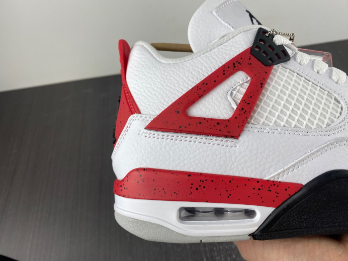 KICKWHO Air Jordan 4 Red Cement DH6927-161