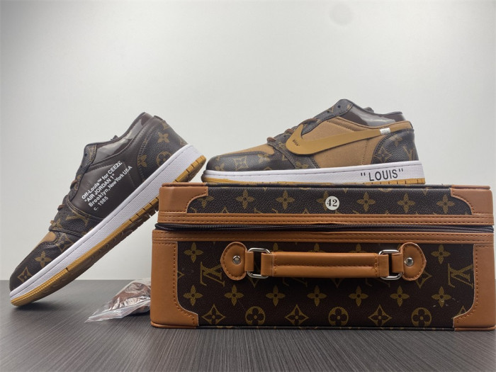 TB Air Jordan 1 x Off-Louis AJ1 OW LOW