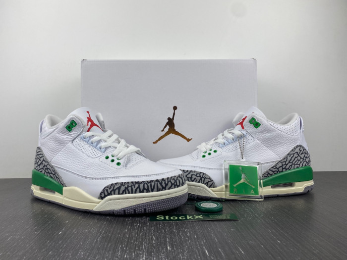 TB Jordan 3 Retro Lucky Green (W) CK9246-136