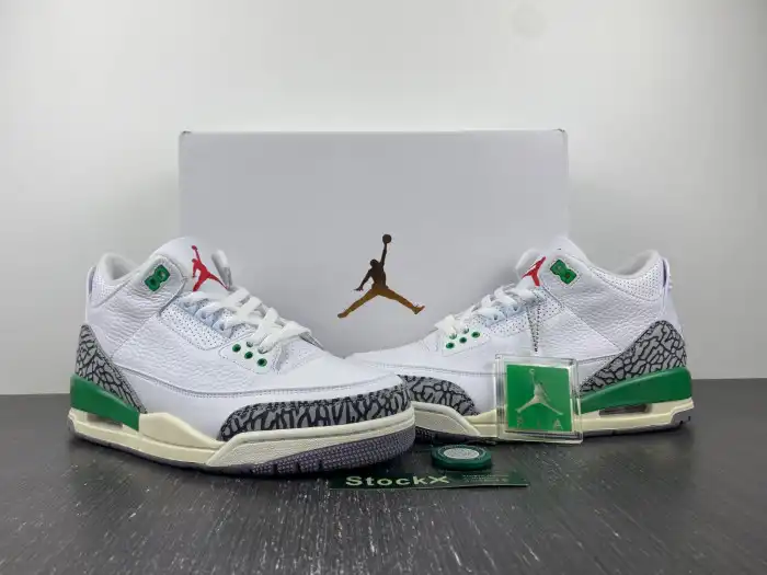 Bmlin Shoes Jordan 3 Retro Lucky Green (W) CK9246-136