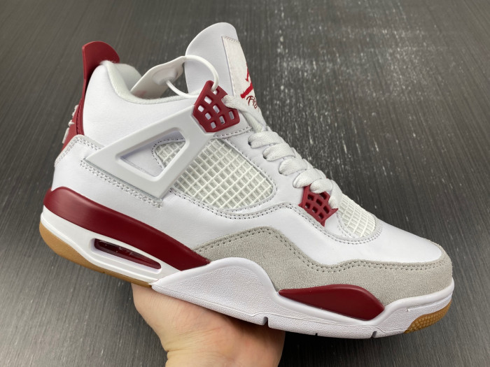 TB Jordan 4 Retro SB Pine Red DR5415-160