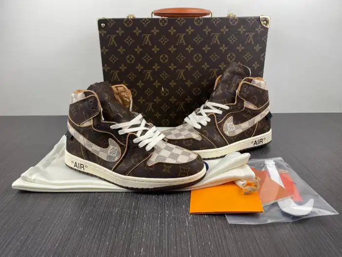 Rep OFF-WHITE x Air Jordan 1 LV