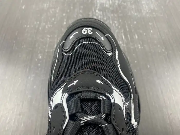 Rep LY BLCG TRIPLE S SNEAKER 536737 W2FW6 0102