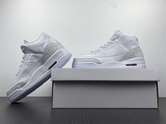 TB Air Jordan 3 Retro PS 'Triple White' 429487-111