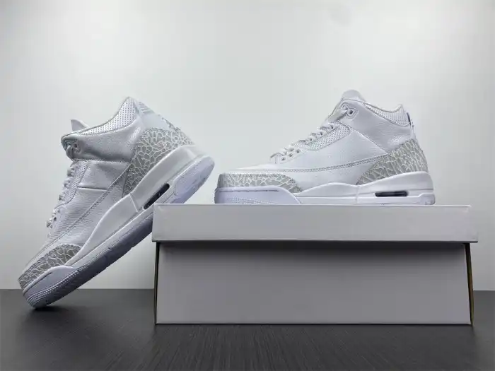 Affordable Air Jordan 3 Retro PS 'Triple White' 429487-111