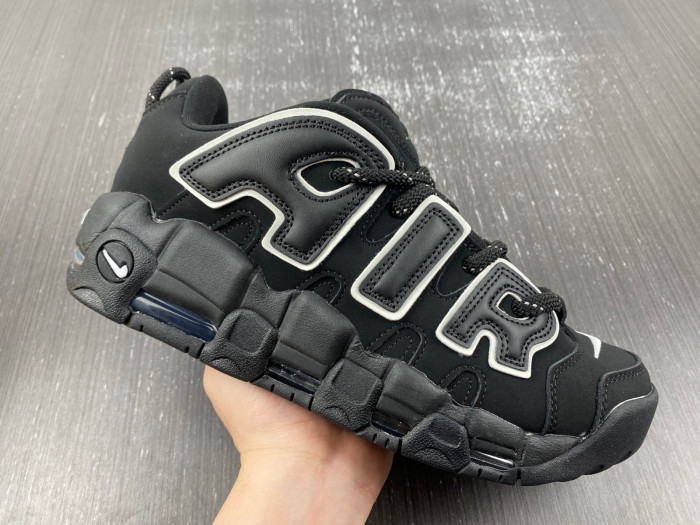 TB AMBUSH x Nike Air More Uptempo Low Black White FB1299-001