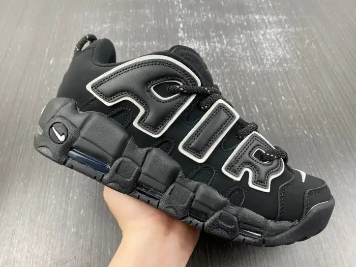 Bmlin AMBUSH x Nike Air More Uptempo Low Black White FB1299-001