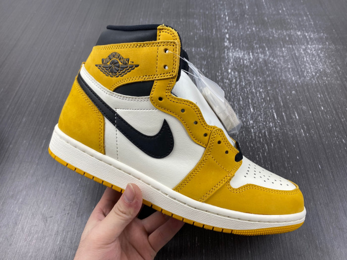 TB Air Jordan 1 High OG Yellow Ochre DZ5485-701