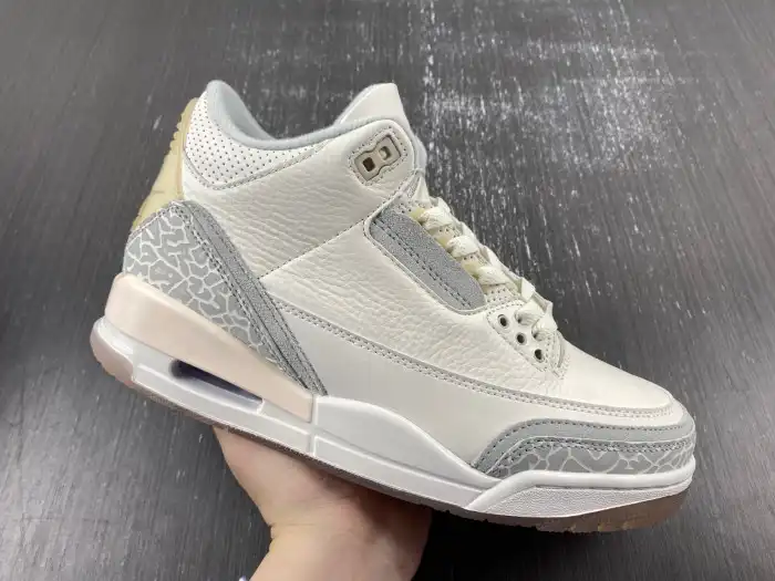 Rep TBkick Air Jordan 3 Craft Ivory FJ9479-100