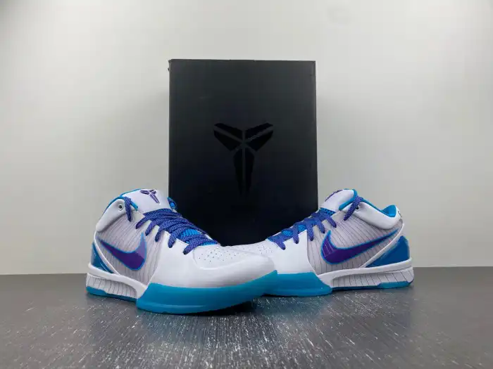 Rep LY Nike Kobe 4 Protro Draft Day Hornets AV6339-100