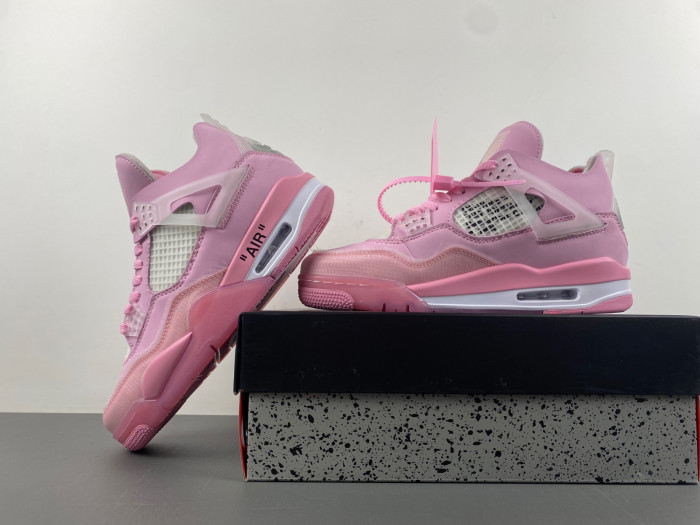 TB OFF-WHITE X JORDAN 4 PINK