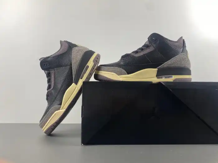 Rep A Ma Maniere x Air Jordan 3 Black FZ4811-001