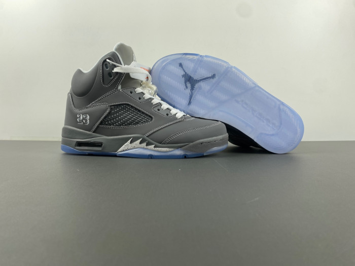 TB Air Jordan 5 Retro Wolf Grey 136027-005