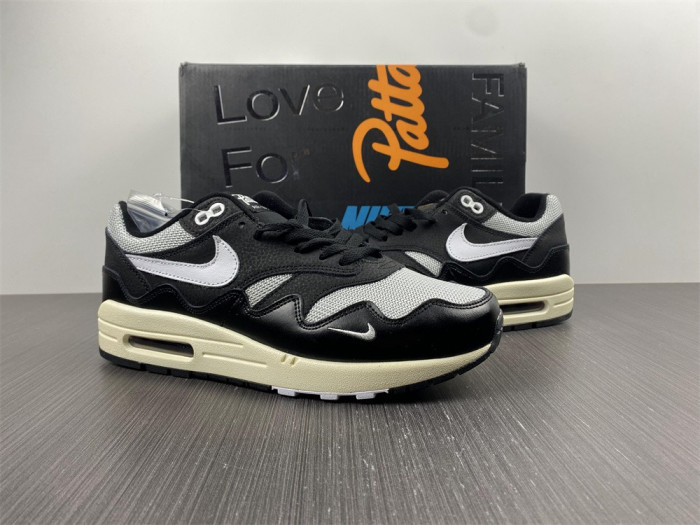 TB Nike Air Max 1 Patta Waves Black (without Bracelet) DQ0299-001