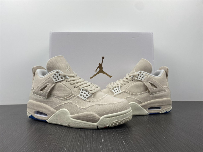 TB Jordan 4 Retro Blank Canvas (W) DQ4909-100