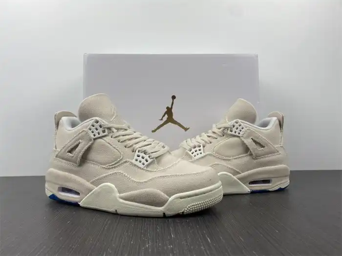 Cheap Jordan 4 Retro Blank Canvas (W) DQ4909-100