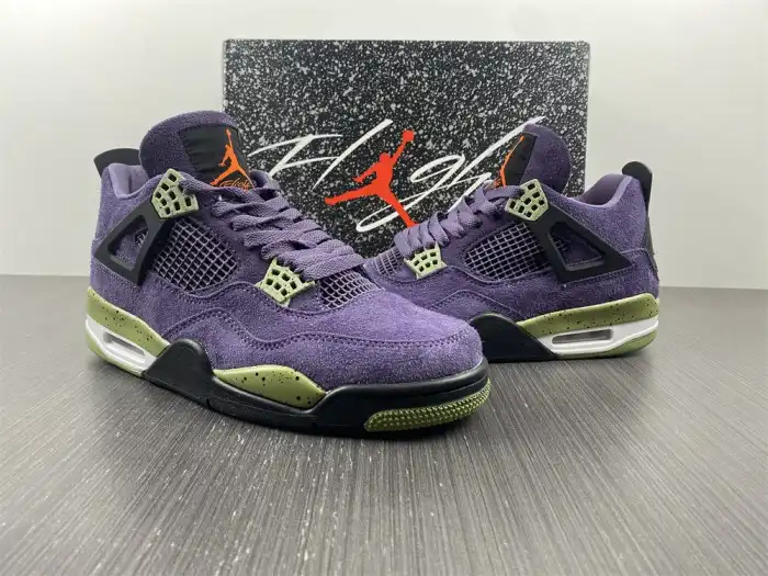 Bmlin Shoes Air Jordan 4 WMNS Canyon Purple AQ9129-500