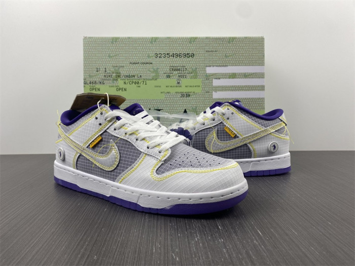 TB Nike Dunk Low Union Passport Pack Court Purple DJ9649-500