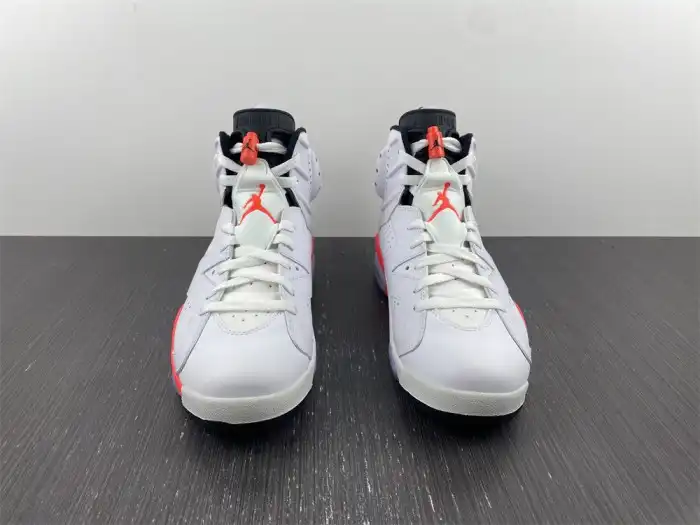 Affordable Jordan 6 Retro Infrared White (2014) 384664-123