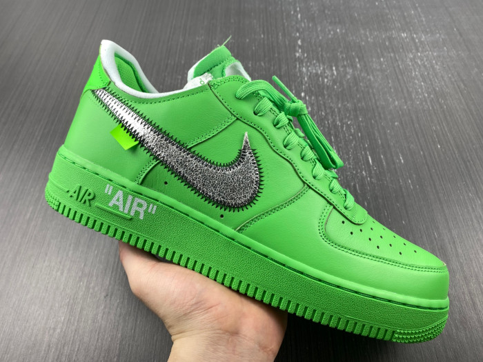 TB Nike Air Force 1 Low Off-White Light Green Spark DX1419-300