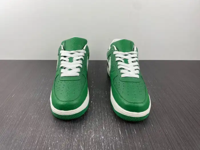 Bmlin Shoes LV x AIR FORCE 1 GREEN MS0232