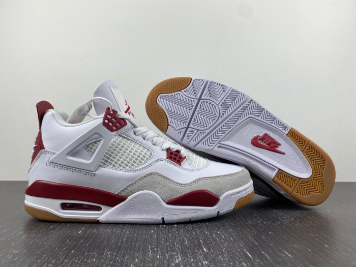 TB Jordan 4 Retro SB Pine Red DR5415-160