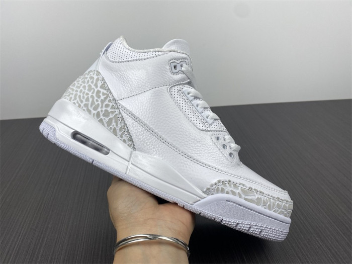 TB Air Jordan 3 Retro PS 'Triple White' 429487-111