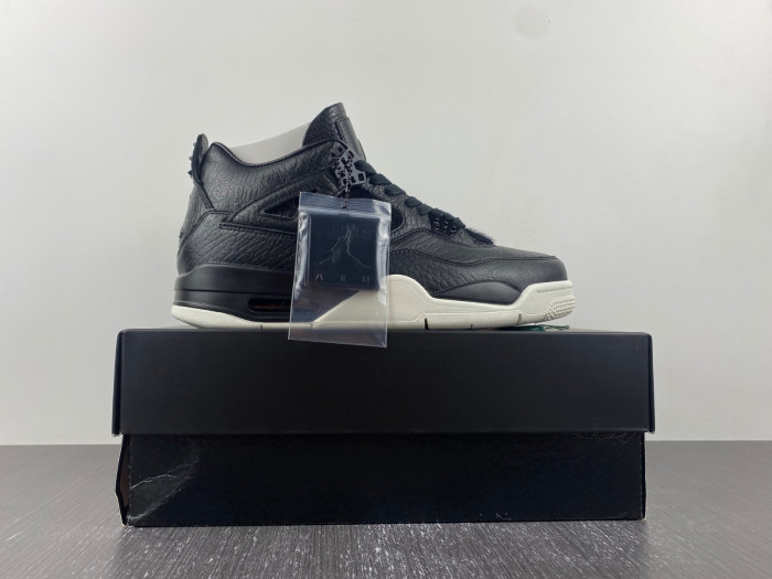 KICKWHO Jordan 4 Retro Pony Hair Black 819139-010