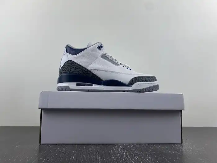 1:1 HYPE Air Jordan 3 Midnight Navy CT8532-140